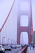 8809 - Photo : USA, Etats-Unis, Californie, San Francisco, Image of America - Golden Gate Bridge