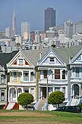 8826 - Photo : USA, Etats-Unis, Californie, San Francisco, maisons d'Ashbury et Haight,  Image of America