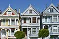8835 - Photo : USA, Etats-Unis, Californie, San Francisco, maisons d'Ashbury et Haight,  Image of America