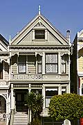 8836 - Photo : USA, Etats-Unis, Californie, San Francisco, maisons d'Ashbury et Haight,  Image of America