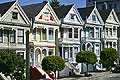 8838 - Photo : USA, Etats-Unis, Californie, San Francisco, maisons d'Ashbury et Haight,  Image of America