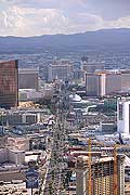 8901 - Photo : USA, Etats-Unis, Nevada, Las Vegas, Image of America - vue arienne