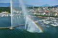 9866 - Photo : Suisse - ville de Genve - jet d'eau  - lac Lman - Geneva, , switzerland